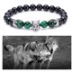 thumbnail image 1 of Brazalete Cabeza de Lobo Negro Refleja Temperamento Más Brazalete Negro Wmkox8yi sjalhkljlk1603, 1 of 3