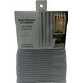 thumbnail image 6 of Better Homes & Gardens Waffle Stripe Shower Curtain – Soft Silver, 72" x 72" – Textured Fabric for Modern Bathroom Décor, 6 of 6