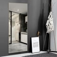 thumbnail image 5 of FENCY 65"x22" Full Length Floor Mirror Standing Rectangle Mirror, Matte Champagne, 5 of 9