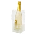 thumbnail image 7 of Muka 3 Pcs PVC Wine Bag with Handle, Collapsible Wine Cooler Ice Bag for Party, Champagne, Wine-Clear, 7 of 7