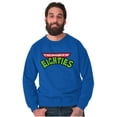 thumbnail image 5 of Retro Cartoon Logo Awesome Eighties Sweatshirt for Men or Women Brisco Brands S, 5 of 6
