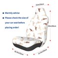 thumbnail image 3 of Yiaed Leopard Print Print Car Seat Covers,Universal Auto Seats Protector Fits for Car,SUV Sedan,Truck,Automotive Seat Covers & Accessories, 3 of 5