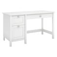 thumbnail image 1 of Bush Furniture Broadview Computer Desk with Drawers in Pure White, 1 of 6
