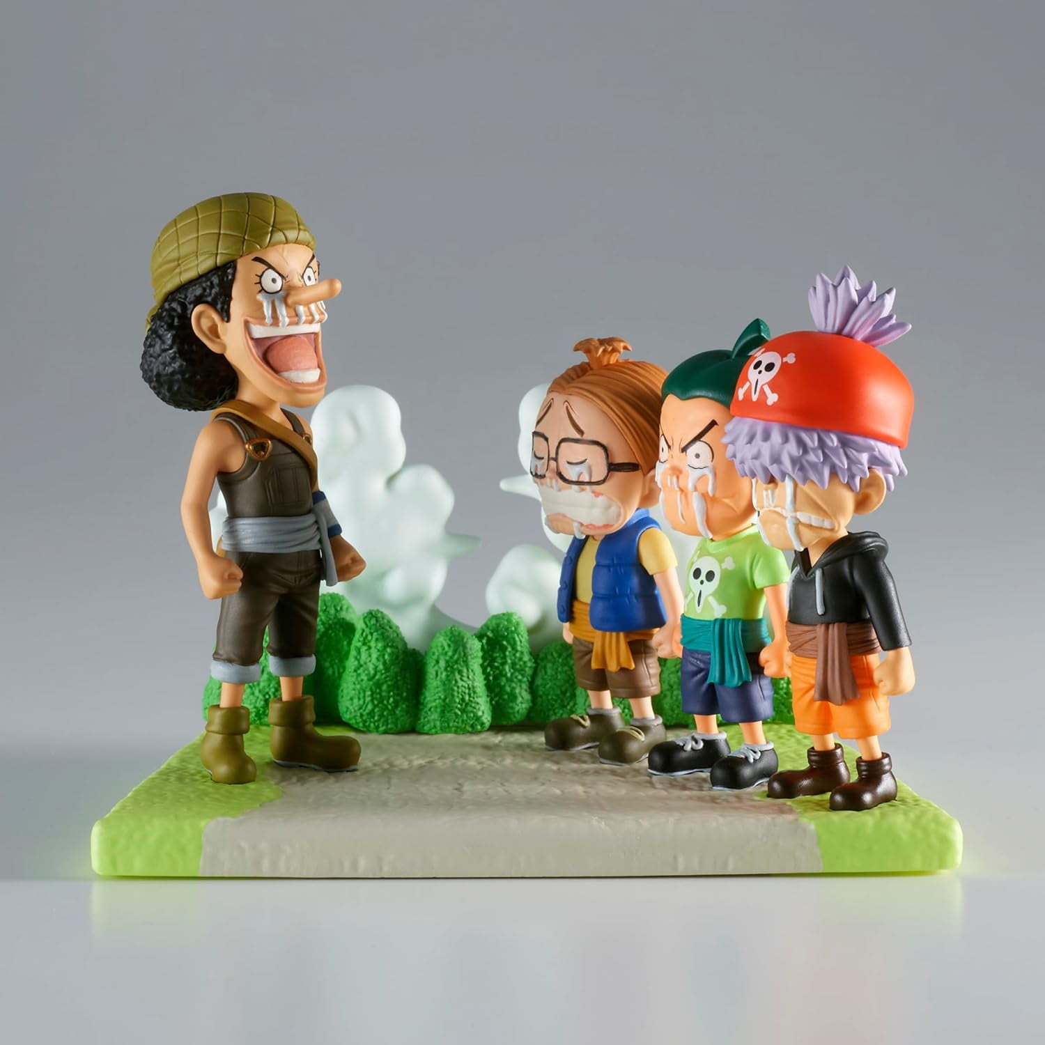 Banpresto Usopp Pirates One Piece Actionfigur - World Collectable Log Stories, 7 cm, BP88809P,