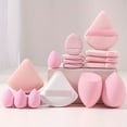thumbnail image 3 of LNGOOR 42pc Face Makeup Tools Set  25pcs Makeup Brushes & 1pcs Makeup Storage Bag & 2pcs Large Makeup Sponge & 4pcs Scalloped Powder Puff & 2pcs Scalloped Thickened Powder Puff & 4pcs Thu, 3 of 7
