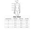 thumbnail image 6 of INSPIRE CHIC Women's One Shoulder Bridesmaid Dresses Tiered Chiffon Beach Dress Blue XL, 6 of 6