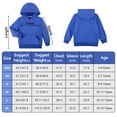 thumbnail image 3 of BIG ELEPHANT Boys Hooded Sweatshirt Fleece Pullover Hoodies Long Sleeve Warm Hoodie Sweatshirts with Pocket for Kids, 3 of 11
