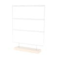 thumbnail image 1 of Xuanheng Earring Storage Display Rack 3 layer Jewelry Towel Hanging Earrings Saving space White, 1 of 8