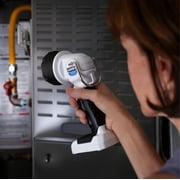 HART Rechargeable Handheld Spot Work Light with Rotating Head, Magnetic Base, White, 300 Lumens