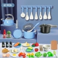 thumbnail image 2 of Juego de juguetes Play Kitchen Bruvoalon, 67 piezas con ollas y sartenes para niños a partir de 3 años, 2 of 6