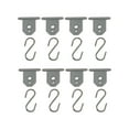 thumbnail image 4 of Almencla Awning Clip Light Rope Clamp Multifunctional 1 Set Slide In Awning Channel Light holes 8pcs, 4 of 8