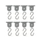 thumbnail image 4 of Ganchos para tiendas Cola Soporte para luces de fiesta 8 piezas, 4 of 8