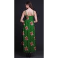 thumbnail image 4 of Bimba Floral Ladies Long Summer Sleeveless Tye Dye Print Casual Maxi Beach Dress-Small, 4 of 6