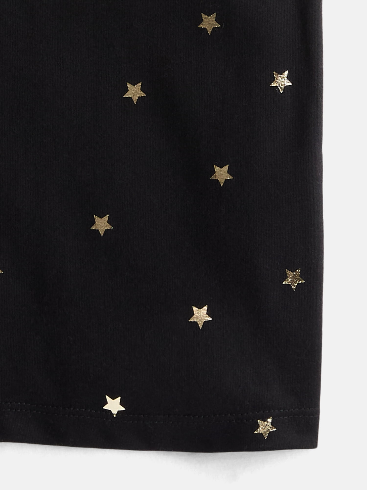 Wonder Nation Girls Printed Tee with Short Ruffle Sleeves, Sizes 4-10