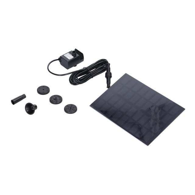 Bomba De Agua, Bomba De Agua Desmontable, Energía Solar Multifuncional De 9 V/2 W Para Pecera Para Estanque Al Aire Libre ANGGREK Pond Equipment