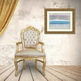 thumbnail image 3 of Delamater, Rob 32x25 Gold Ornate Wood Framed with Double Matting Museum Art Print Titled - Cerulean Horizon at Sea Ranch, 3 of 4