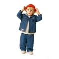 thumbnail image 1 of Chamarra denim con capucha desmontable /Kids 31701 (Azul dark) azul oscuro 3-4 Años, 1 of 6