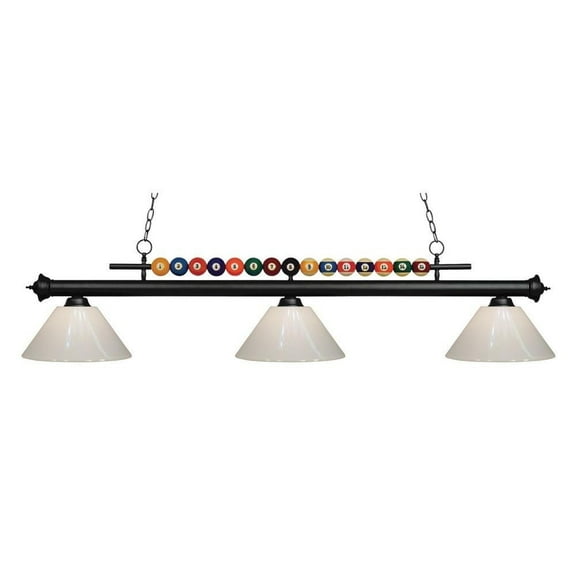 -3 Light Island/Billiard in Billiard Style-16 inches Wide By 15 inches High Bailey Street Home 372-Bel-1867579