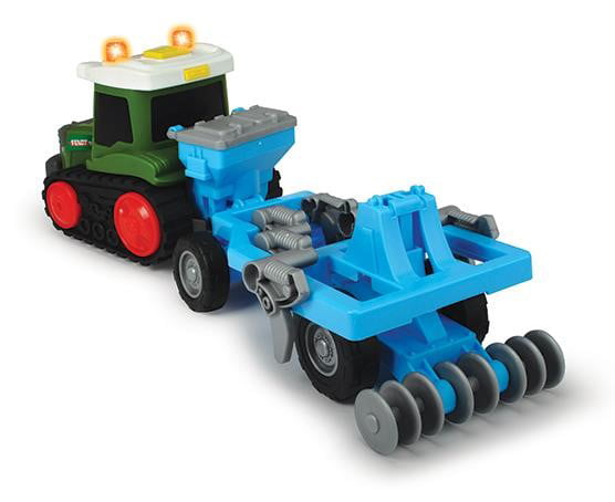 Dickie Toys Happy Fendt With Plow Lights & Sounds Toddler Toy 203815003 