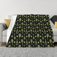thumbnail image 1 of Fotbe Tennis Rackets Manta de Franela con Estampado, Manta Ultrasuave para Cama, Sofá, Auto, Hipoalergénica y Antibolitas-50"x40", 1 of 6
