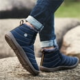 thumbnail image 6 of GHFKKB Men's Casual Shoes High Top Waterproof Snow Boots Thickened Cotton Shoes Non Slip Outdoor Warm And Comfortable, 6 of 7