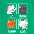 thumbnail image 3 of Disney Classics - Cats & Dogs - Un Deux Trois Cat - Toddler And Youth Short Sleeve Graphic T-Shirt, 3 of 5