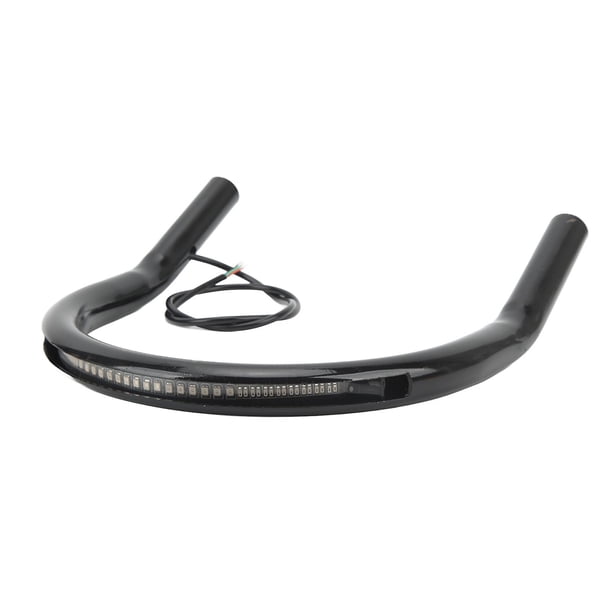 Boucle de cadre de siège arrière de moto avec clignotant à LED et feu stop de remplacement pour Suzuki GS 550 650 750 850 1100 210 mm/8,27 pouces