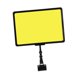 thumbnail image 3 of Etiquetas de precio y clip para letreros reutilizables y borrables para exhibiciones publicitarias. Papel amarillo, 3 of 9