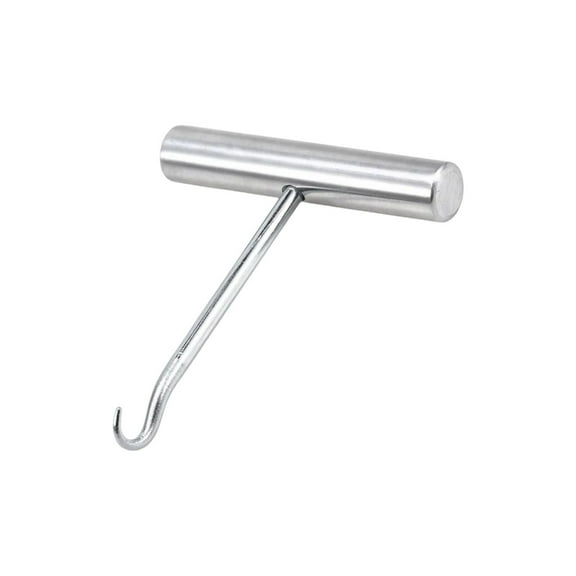 Tennis Racket String Assistance Puller, Stainless Steel Racquet Pull Hook Stringing Tool for Badminton Squash Racket