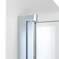thumbnail image 3 of DreamLine SD-373472Q-01 Aqua-Q Swing 33 1/2 in. W x 72 in. H Frameless Shower Door in Chrome, 3 of 5