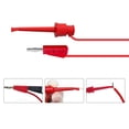 thumbnail image 2 of Multimeter Test Lead Kit with Push On Alligator Clip Stackable Banana Plug Hook, 2 of 5