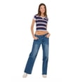 thumbnail image 6 of Forever 21 Women’s Tee with Allover Stripes Casual Classic Trend Style, XS-XL, 6 of 6