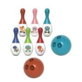 thumbnail image 1 of Juego de bolos para niños, juguetes deportivos, juguetes deportivos, juegos de interior, juego de bolos para regalos de cumpleaños, regalo del Día de estilo B, 1 of 9