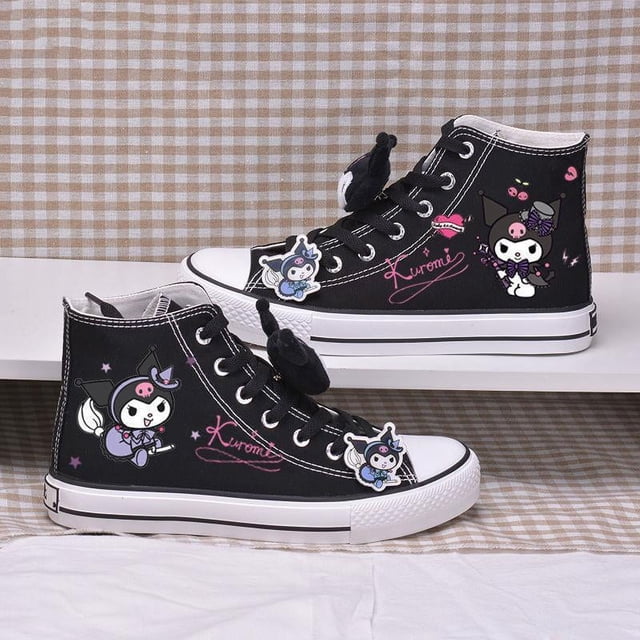 2025 nuevos zapatos de lona de oso de fresa de punto de primavera y verano para niñas estudiantes lindos zapatos deportivos de oso tendencia de otoño
