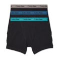 thumbnail image 1 of Calvin Klein - Calzoncillos tipo bóxer para hombre, elásticos, paquete de 3, color negro, grande Calvin Klein Calzoncillos boxer, 1 of 2