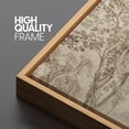 thumbnail image 5 of IDEA4WALL Extra Large Framed Canvas Print Wall Art intage Arboreal Trees in an Etching Artwork Nature Wilderness Antique Retro Fine Art Decorative Relax/Calm for Home Decoration - 60"x20", 5 of 5