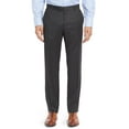 thumbnail image 6 of Mens Flat Front Pant 3-piece Charcoal Modern Fit Vested, 6 of 6