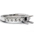 thumbnail image 3 of Pompeii 1/2ct Diamond Engagement Semi Mount 14K White Gold Ring Setting (G/H,SI2/SI3), 3 of 3