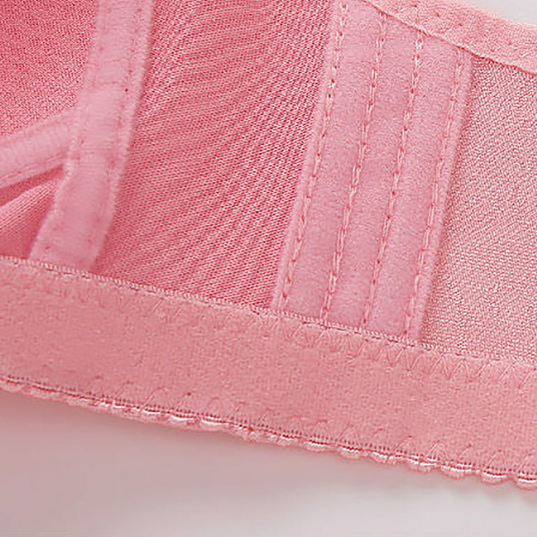 Deevaz Polyamide Padded Non-Wired Full Coverage Push Up Bra Combo of 3 -  Polka Dot - Pink Floral - Melange Skin.