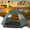 Olive Green, variant on 4 Person [DOUBLE LAYERS+2 DOORS] Family Camping Tent Portable Dome Instant Cabin