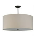 thumbnail image 4 of Meyda 143264 36 in. Cilindro Textrene Pendant, Natural 54 Hardbacked Timeless Bronze - Fabric Contemporary Acrylic, 4 of 5