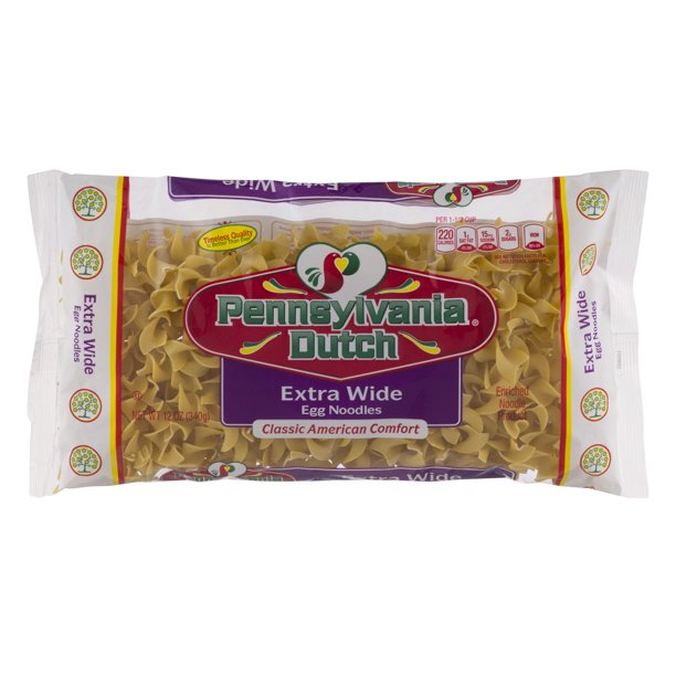 Pennsylvania Dutch Enriched Extra Broad Egg Noodles, 12 oz Walmart