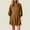 Brown, variant on Women Casual Short Sleeve Jumpsuits Loose Romper Dress With Pockets Turtleneck for Women Long Sleeve Jumpsuits with Train Maternity Suits