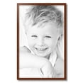 thumbnail image 2 of ArtToFrames 17" x 27" Walnut Picture Frame, 17x27 inch Brown Wood Poster Frame (WOM-4215),  Pack, 2 of 8