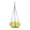 Yellow, variant on Hexagonal Hanging Hummingbird Feeder, Multiple Colors Available, 2 in 1 Outdoor Bird Water & Seed Feeding Tray for Garden Patio Backyard