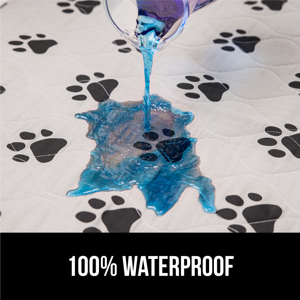 Gorilla Grip Waterproof Reusable Puppy Pee Pads, 34x21 Inch photo 3