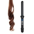 thumbnail image 3 of NuMe Classic Ceramic Curling Wand - Tourmaline 25mm Barrel Hair Curler, Negative Ion Conditioning, Far Infrared Heat - All Hair Types C73, 3 of 3