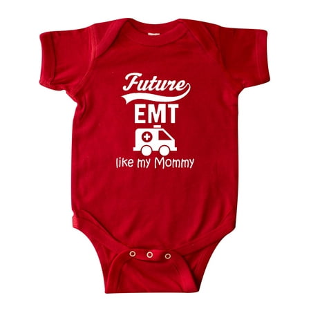

Inktastic Future EMT Like My Mommy Gift Baby Boy or Baby Girl Bodysuit