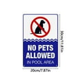 thumbnail image 2 of Swim At Your Own Risk Pool Sign Vintage for Swimming Pool Beach Decor Safety, 2 of 7