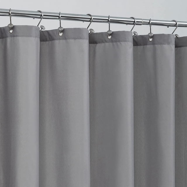ALYVIA SPRING Forro de Cortina de Ducha de Tela Larga Impermeable - 72" x 78", Cortina de Ducha Larga Suave y Liviana con Imanes, Lavable a máquina - 72x78, Blanco